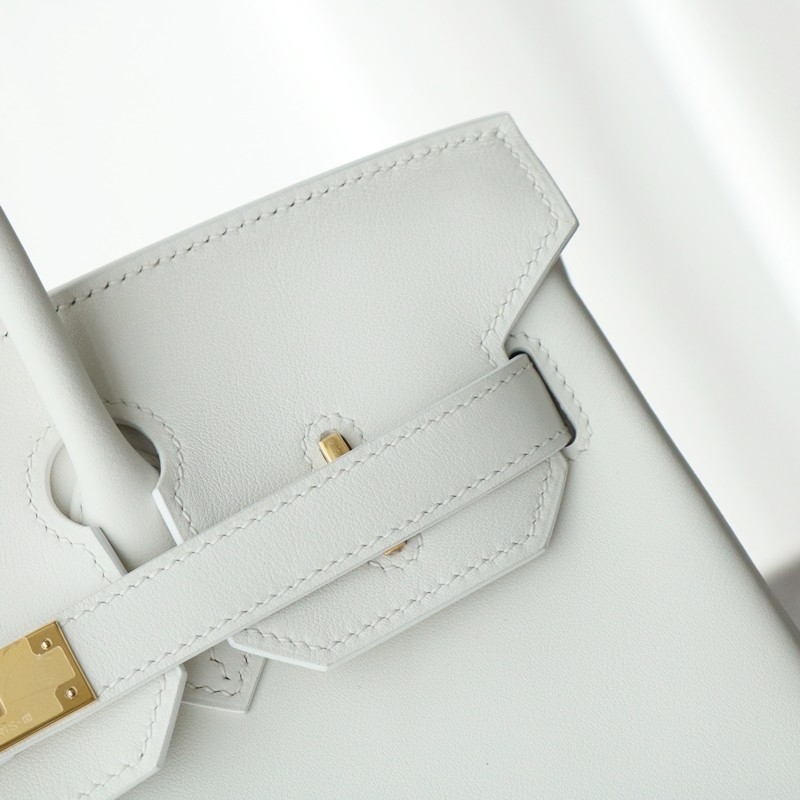 01 Blanc swift birkin 30 with ghw