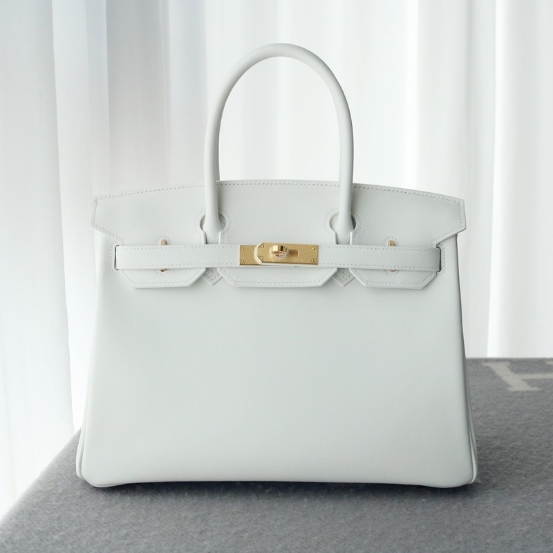 01 Blanc swift birkin 30 with ghw