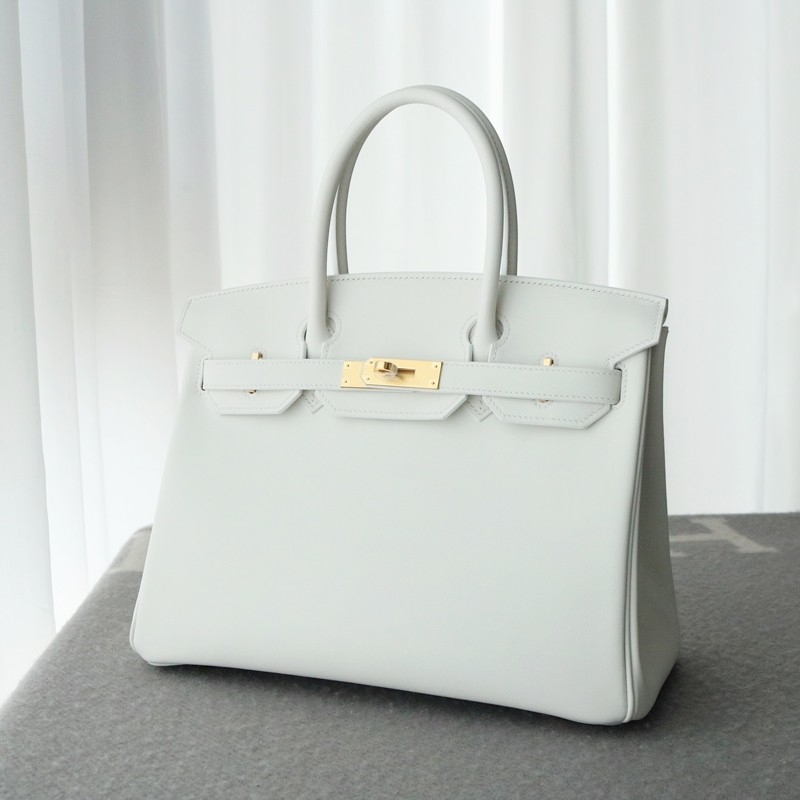 01 Blanc swift birkin 30 with ghw