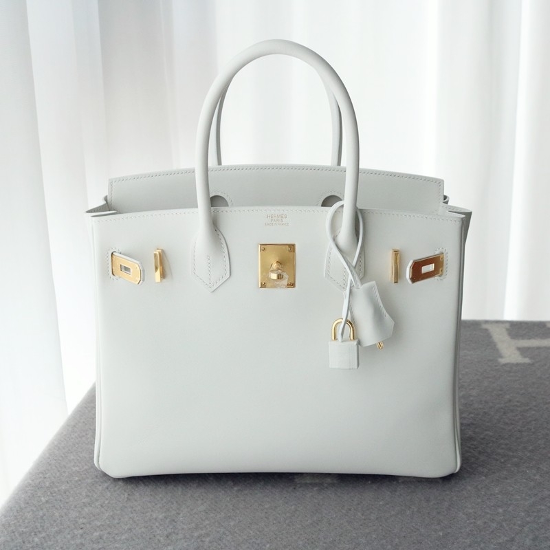 01 Blanc swift birkin 30 with ghw