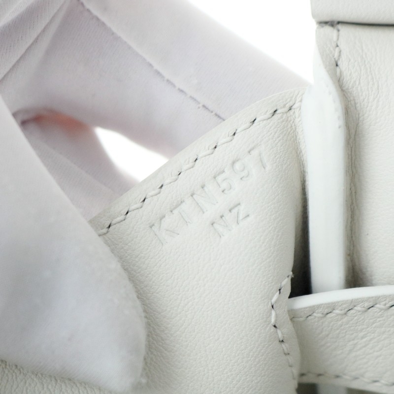 01 Blanc swift birkin 30 with ghw