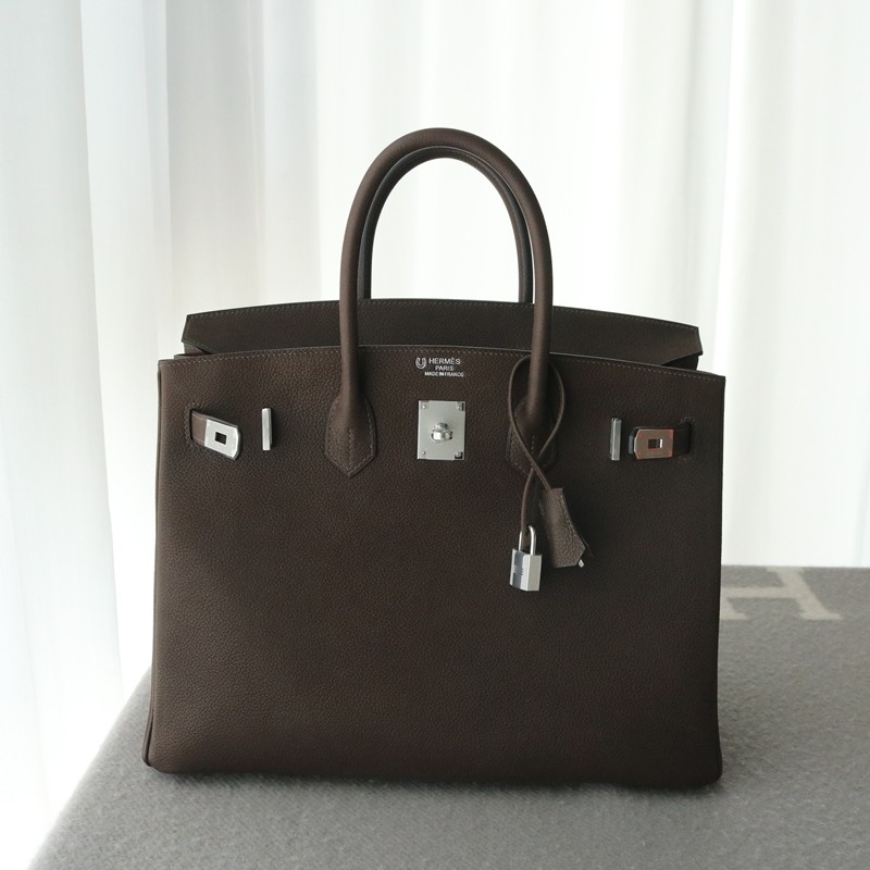 46 Ebene barenia faubourg and Gold interior birkin 35 with ghw