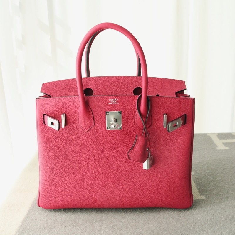 birkin 30 L3 rose pourple Togo with phw