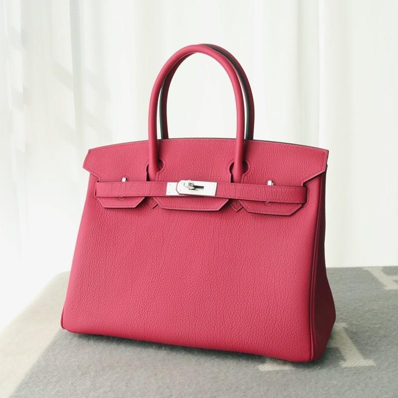 birkin 30 L3 rose pourple Togo with phw