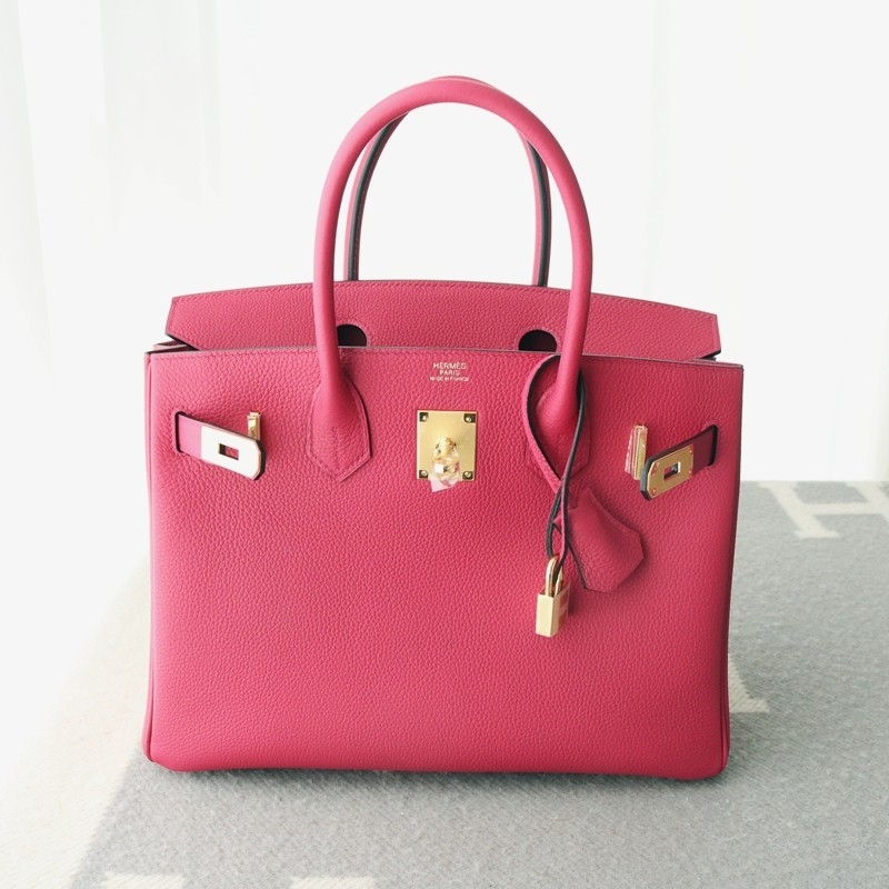 birkin 30 L3 rose pourple Togo with ghw