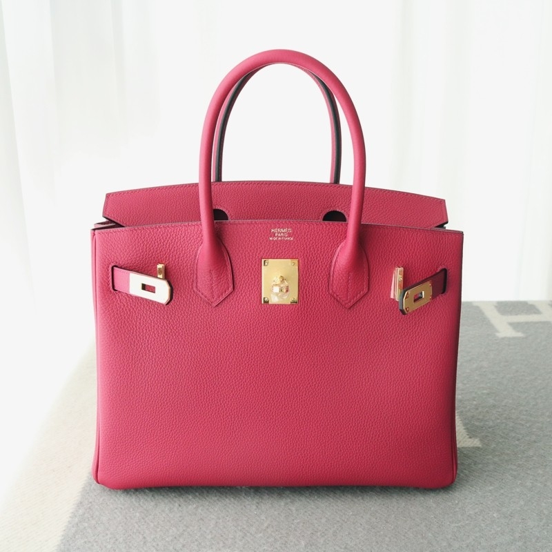 birkin 30 L3 rose pourple Togo with ghw