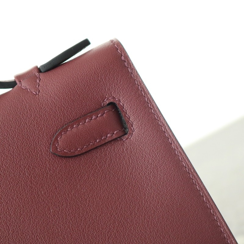 HRouge swift kelly pochette with PHW