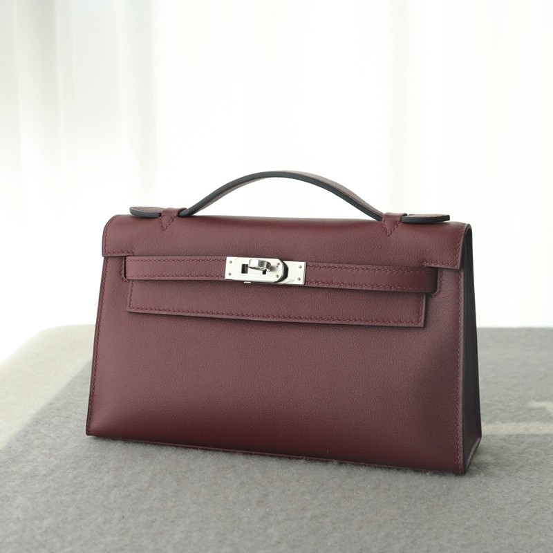 HRouge swift kelly pochette with PHW