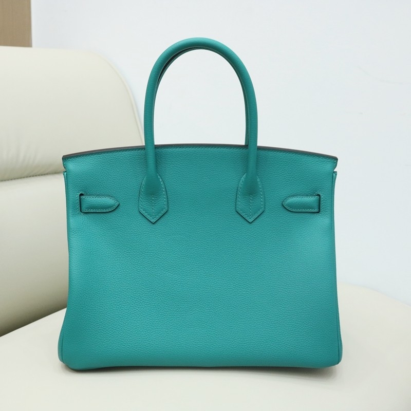 7F BIeu Paon birkin 30 Togo with phw