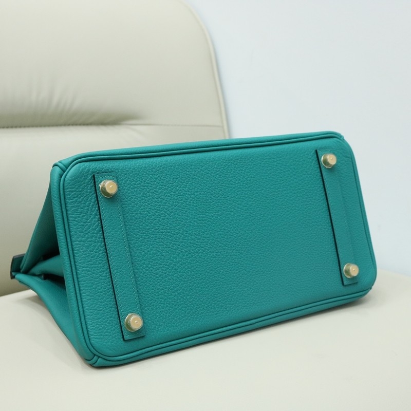 7F BIeu Paon birkin 30 Togo with ghw
