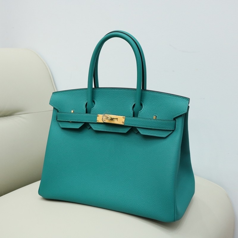 7F BIeu Paon birkin 30 Togo with ghw