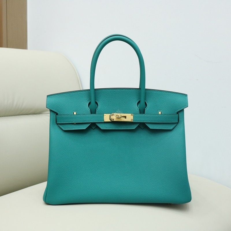 7F BIeu Paon birkin 30 Togo with ghw