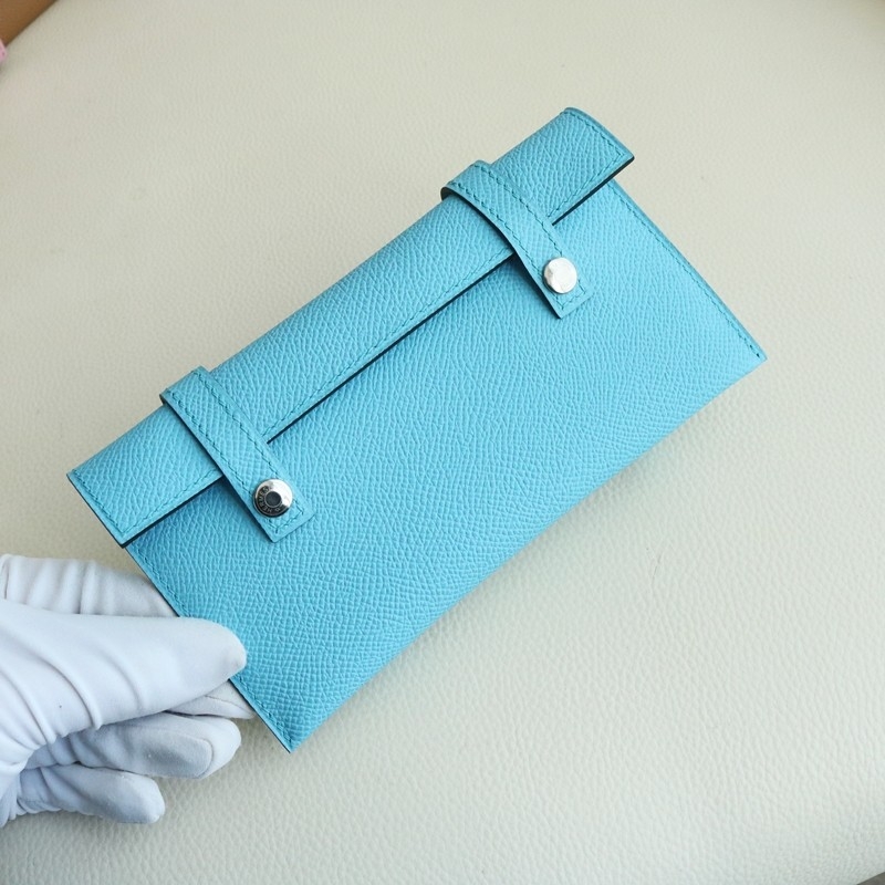 Hermès Kelly doll Picto Epsom Chai / Mauve / Terre Battue / Celeste with phw