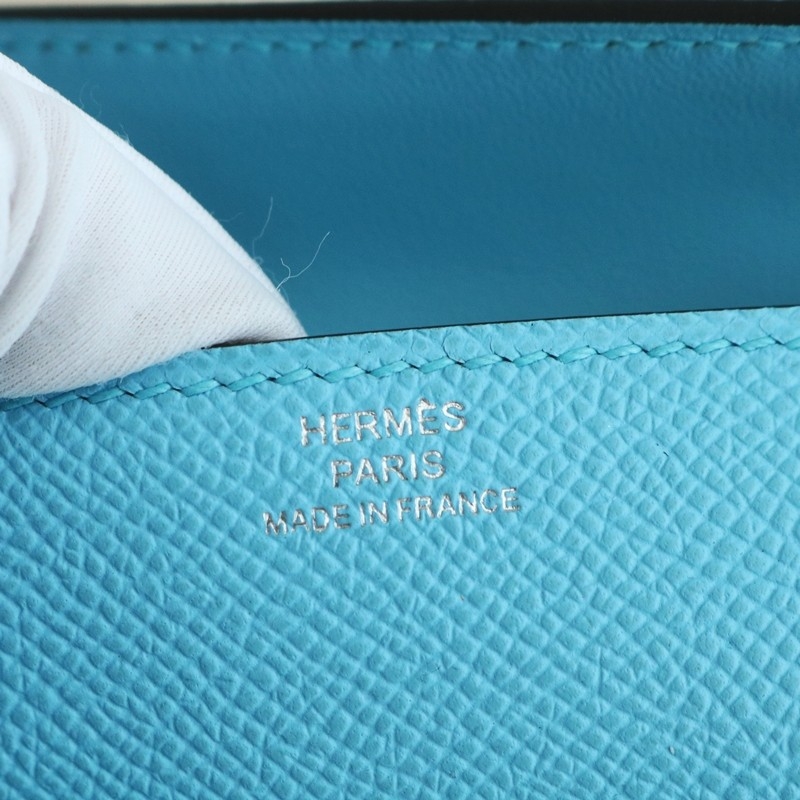 Hermès Kelly doll Picto Epsom Chai / Mauve / Terre Battue / Celeste with phw