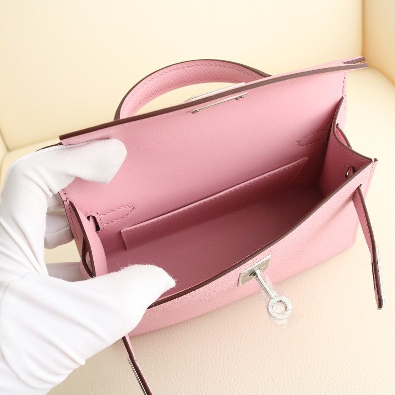 X9 mauve syIvestre epsom mini kelly II with PHW