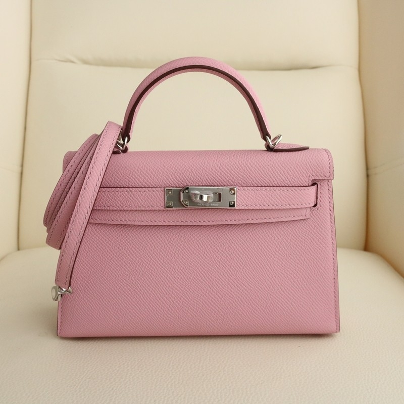 X9 mauve syIvestre epsom mini kelly II with PHW