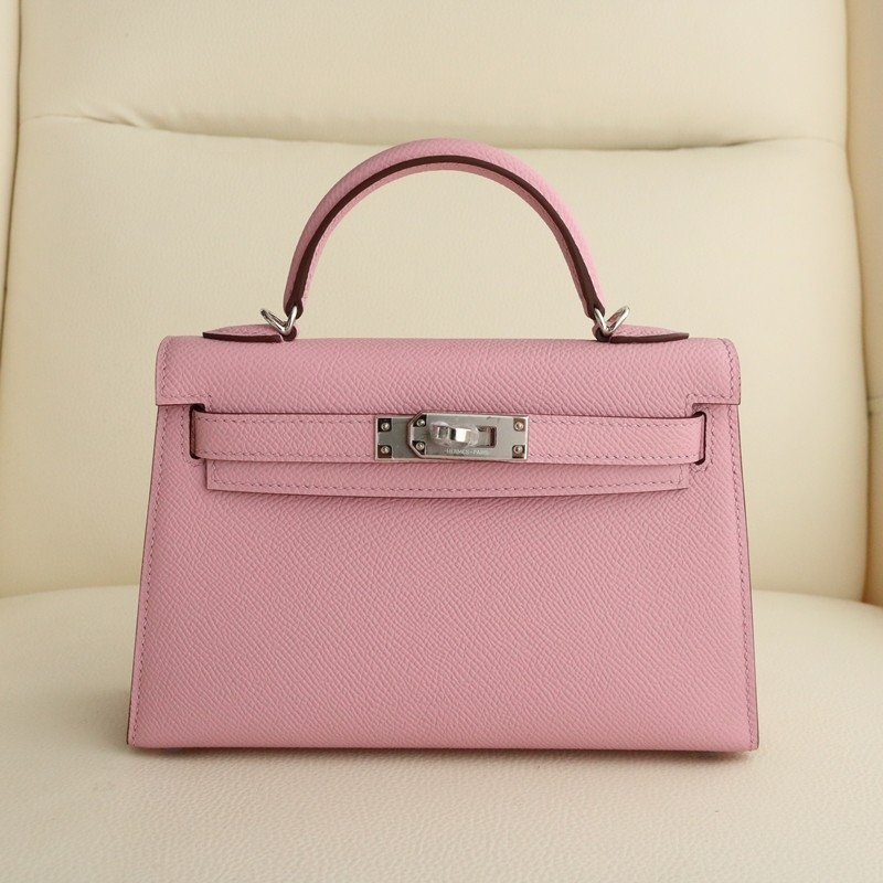 X9 mauve syIvestre epsom mini kelly II with PHW