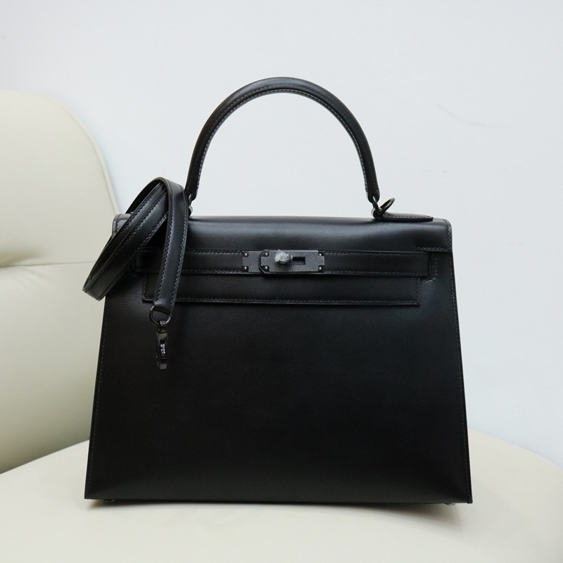 CK89 Nior Box Kelly 28 Sellier With so black hardware
