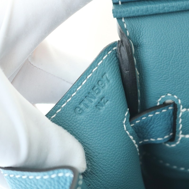 75 Blue Jean togo birkin 30 with PHW