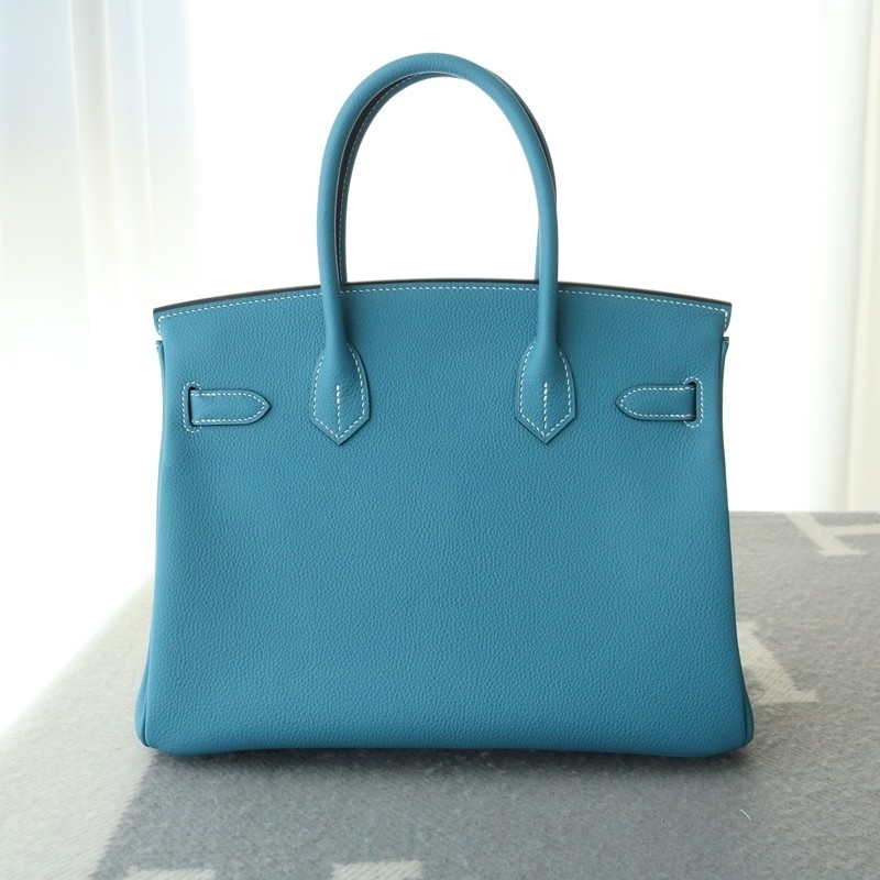 75 Blue Jean togo birkin 30 with PHW