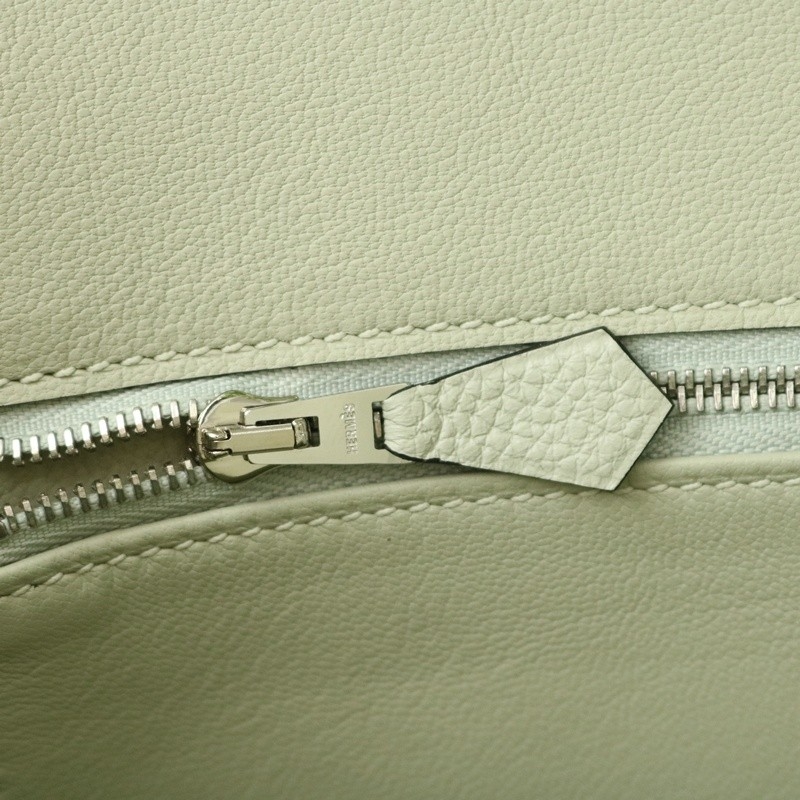 Hermès Birkin30 0W Gris Neve in durable Togo leather with Phw