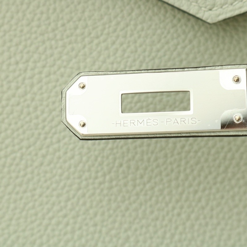 Hermès Birkin30 0W Gris Neve in durable Togo leather with Phw