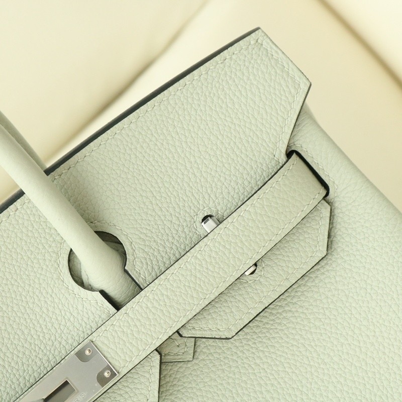 Hermès Birkin30 0W Gris Neve in durable Togo leather with Phw