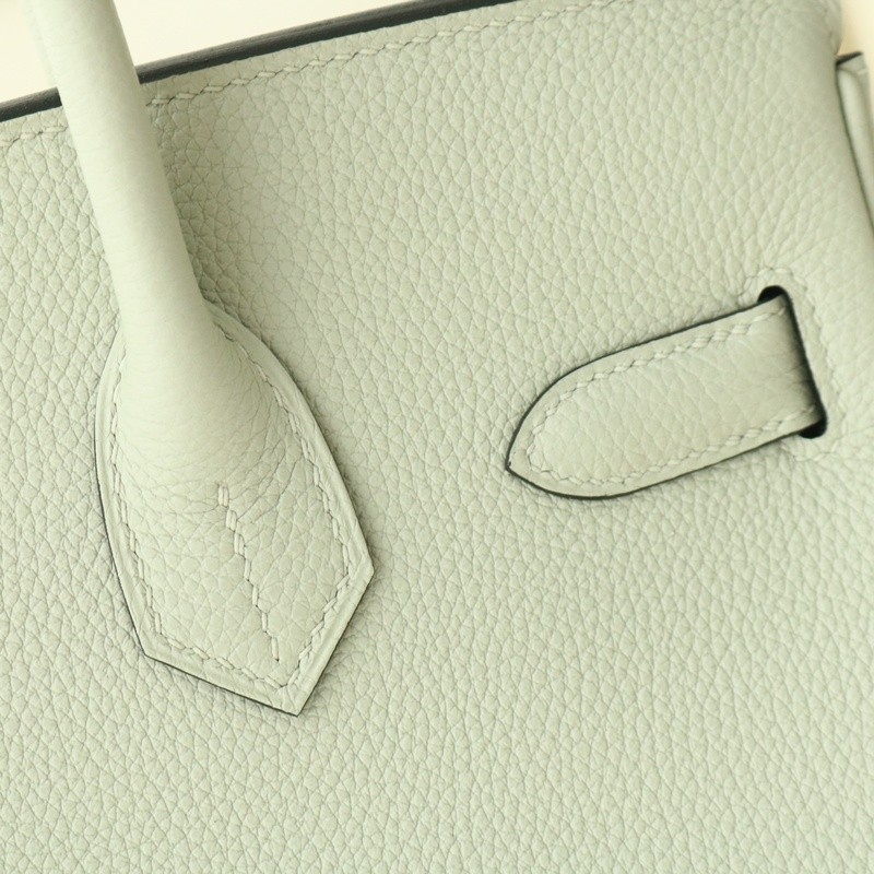 Hermès Birkin30 0W Gris Neve in durable Togo leather with Phw