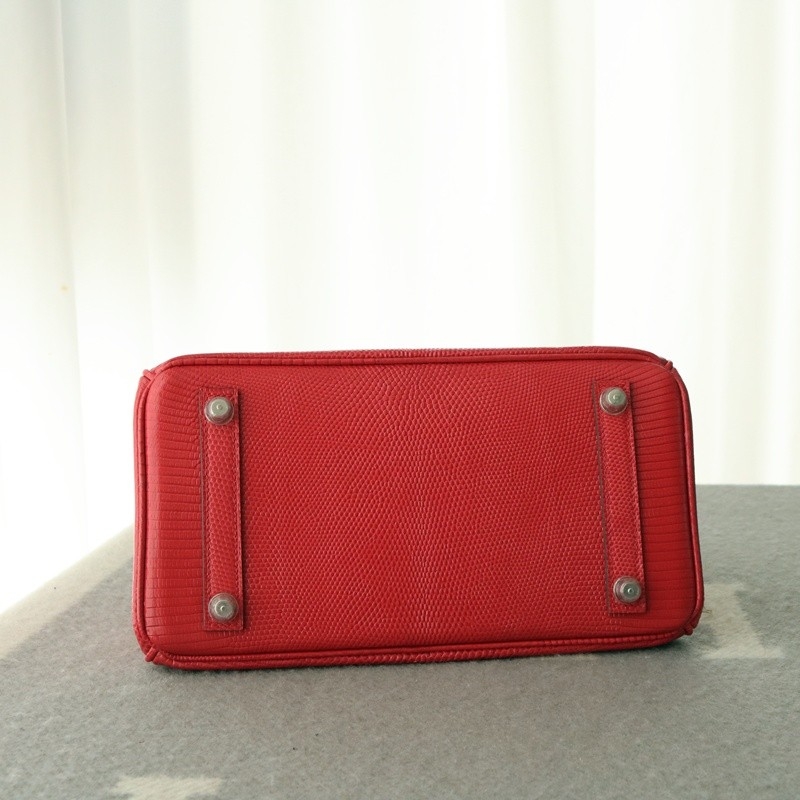 i6 rose extreme lizard Birkin 25 with phw
