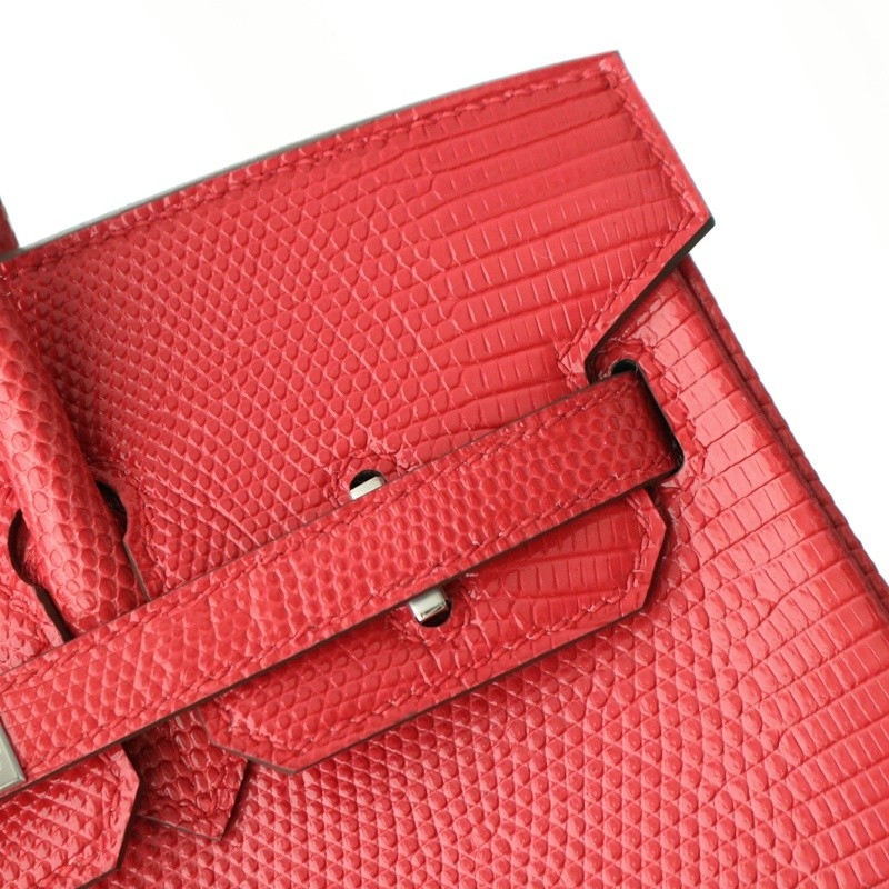 i6 rose extreme lizard Birkin 25 with phw
