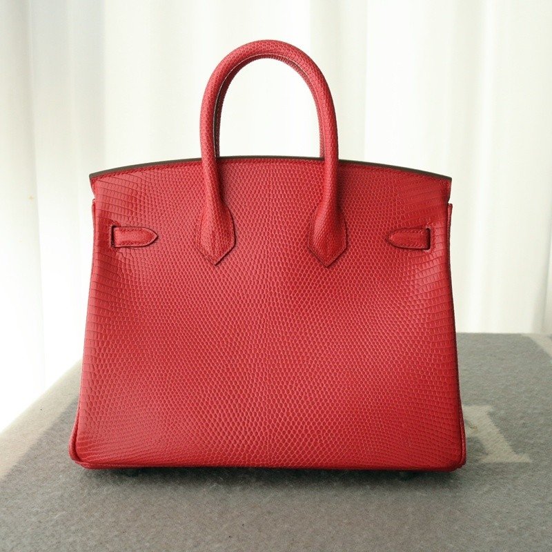 i6 rose extreme lizard Birkin 25 with phw