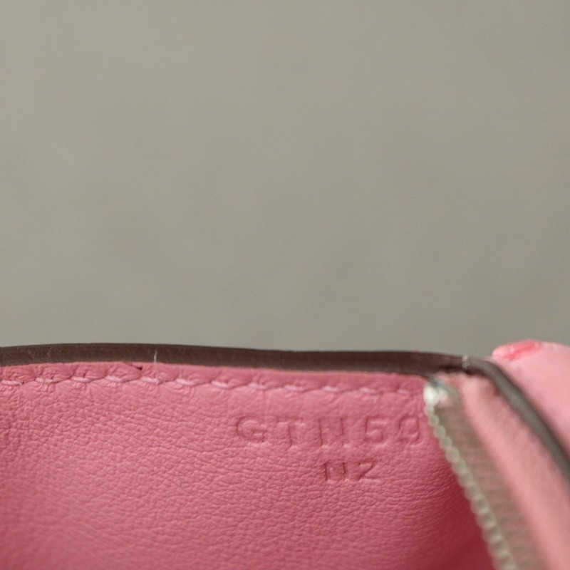 5P Bubblegum Ostrich Lindy Mini With Phw