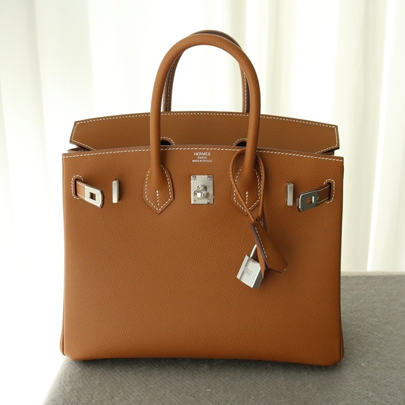 C37 gold epsom birkin 25 with Phw