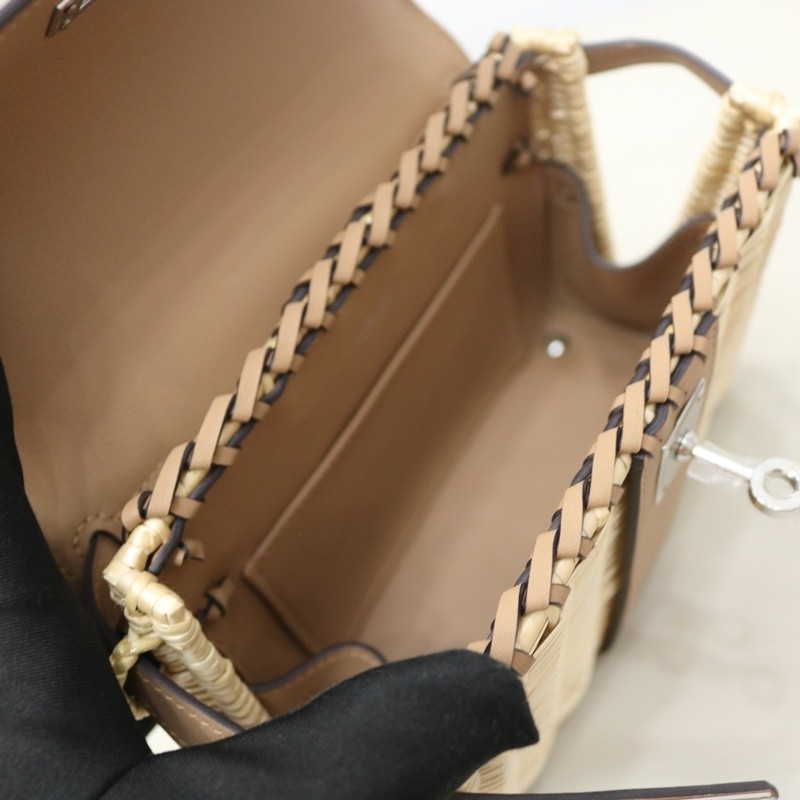 Hermès Mini Picnic Kelly 20 Chai Swift Palladium Hardware