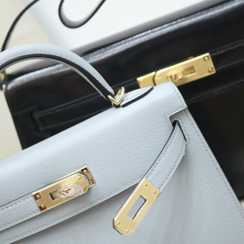BIue GIacier Cherve Mysore Kelly Mini II With permabrass hardware