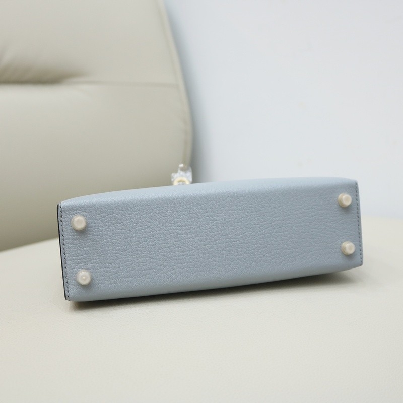 BIue GIacier Cherve Mysore Kelly Mini II With permabrass hardware