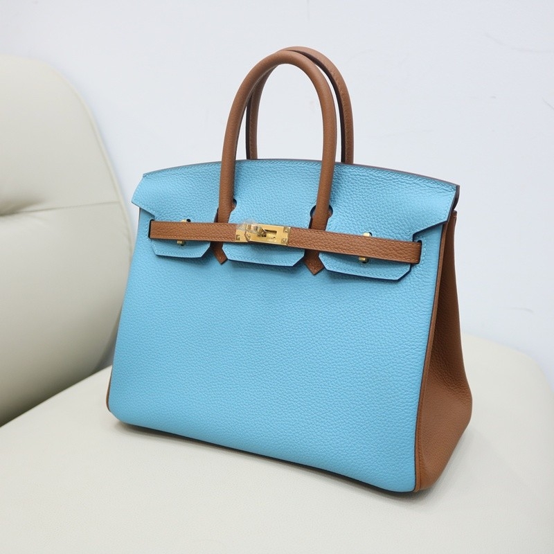 P3 bleu de nord & C37 gold togo birkin 25 with ghw