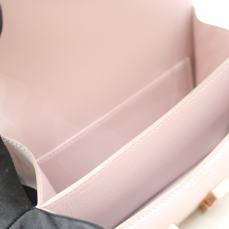 09 Mauve pale cherve constance 19cm with rose gold hardware