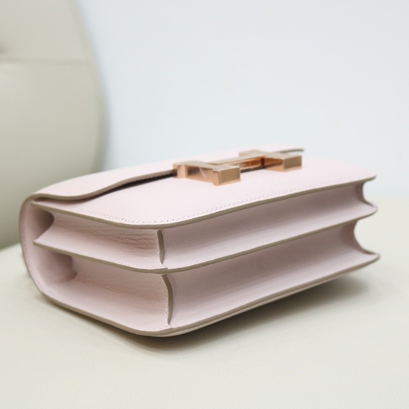09 Mauve pale cherve constance 19cm with rose gold hardware