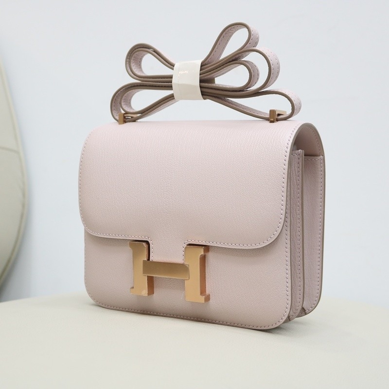 09 Mauve pale cherve constance 19cm with rose gold hardware