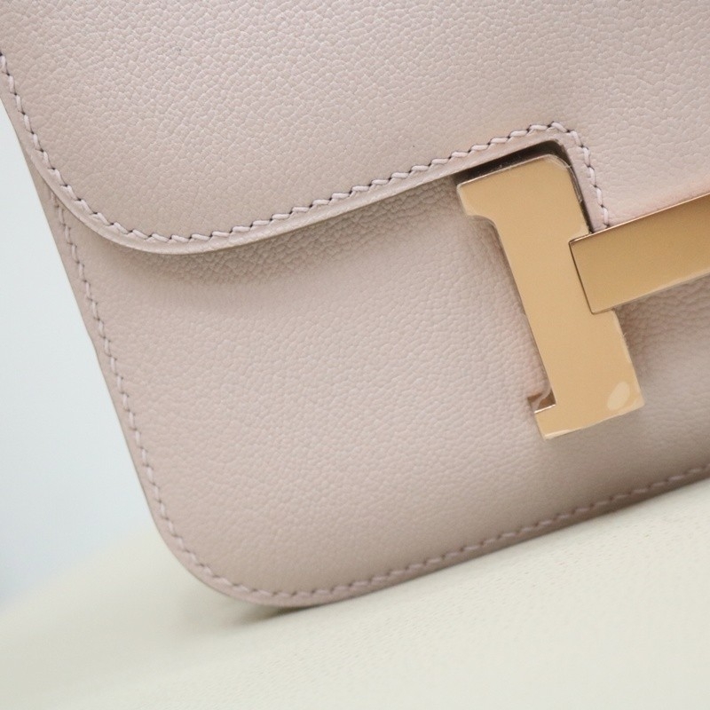 09 Mauve pale cherve constance 19cm with rose gold hardware