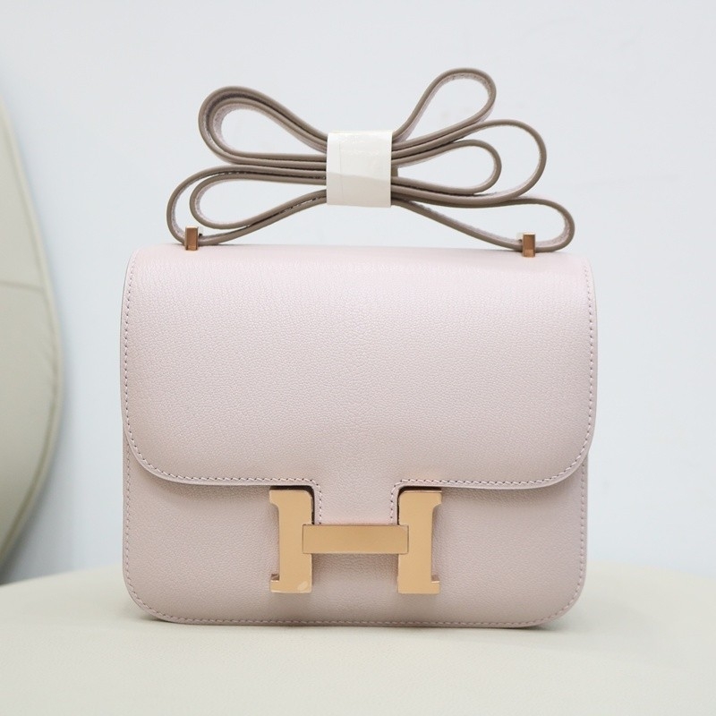 09 Mauve pale cherve constance 19cm with rose gold hardware