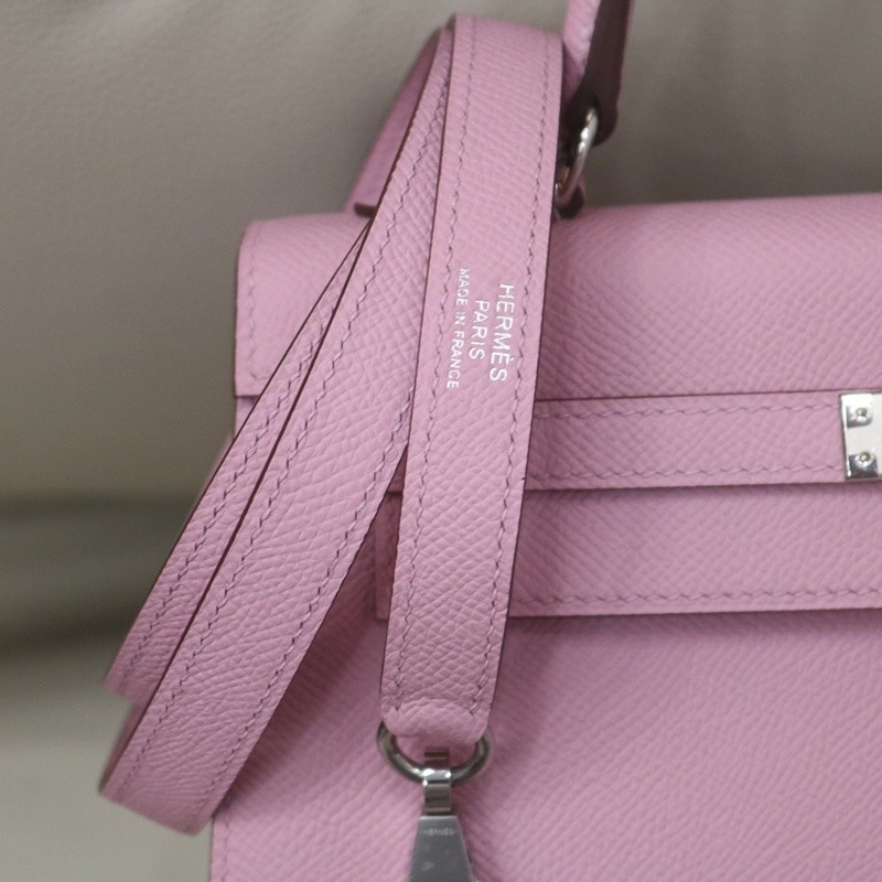 X9 mauve syIvestre epsom kelly 25 retourne with PHW