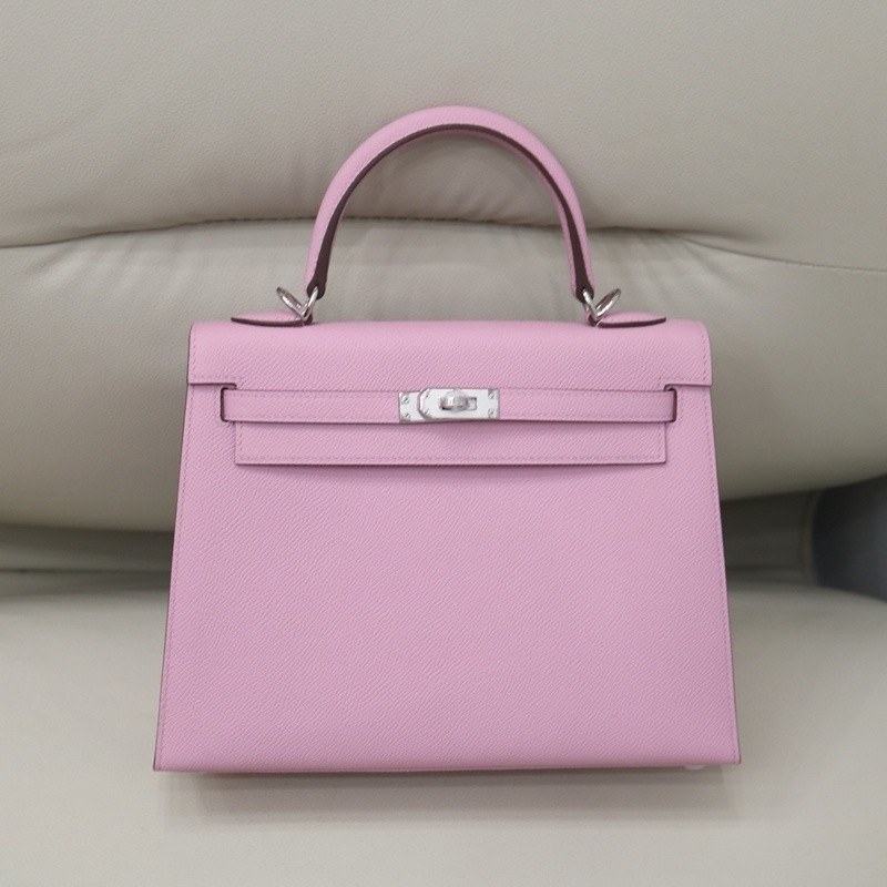 X9 mauve syIvestre epsom kelly 25 retourne with PHW