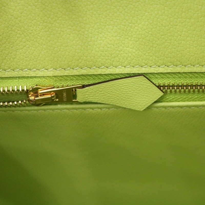 66 Vert Anis ostrich birkin 30 with GHW