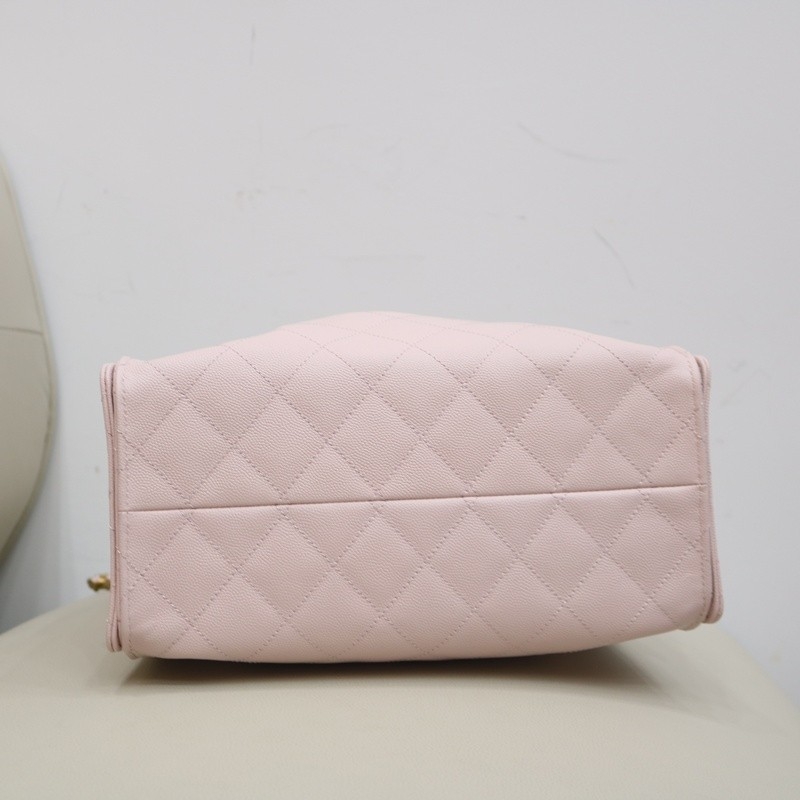 Chanel Caviar Quilted Mini Chanel 25 Handbag Light Pink