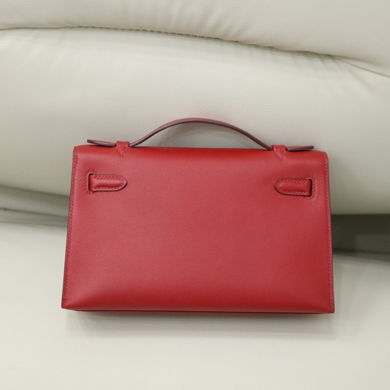 Q5 rouge casaque Swift Kelly Pochette With GHW