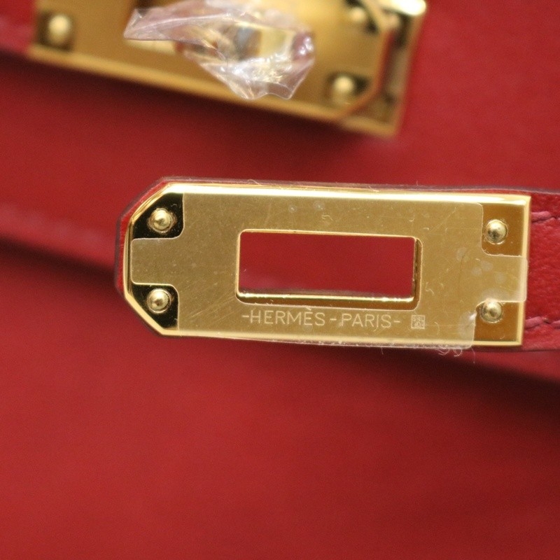 Q5 rouge casaque Swift Kelly Pochette With GHW