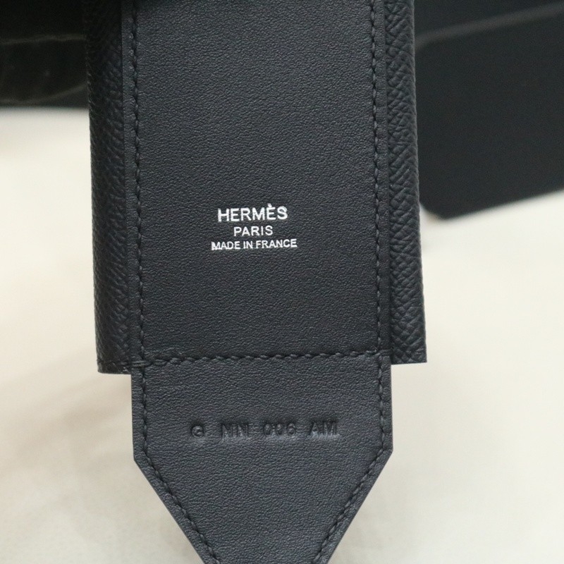 Hermès Nior Epsom Swift Kelly Pocket Strap PHW