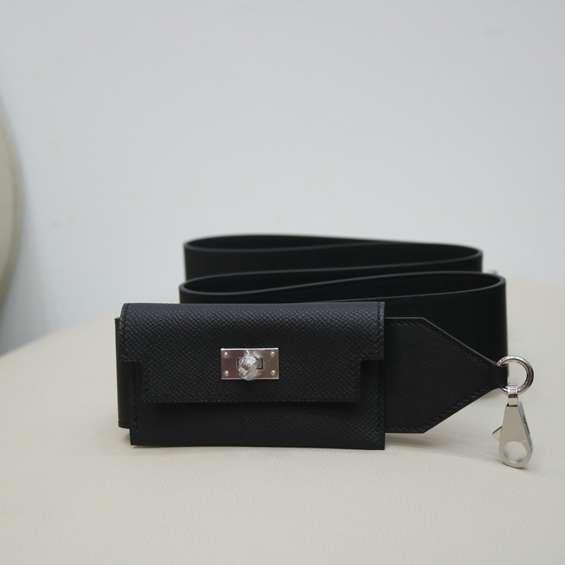 Hermès Nior Epsom Swift Kelly Pocket Strap PHW